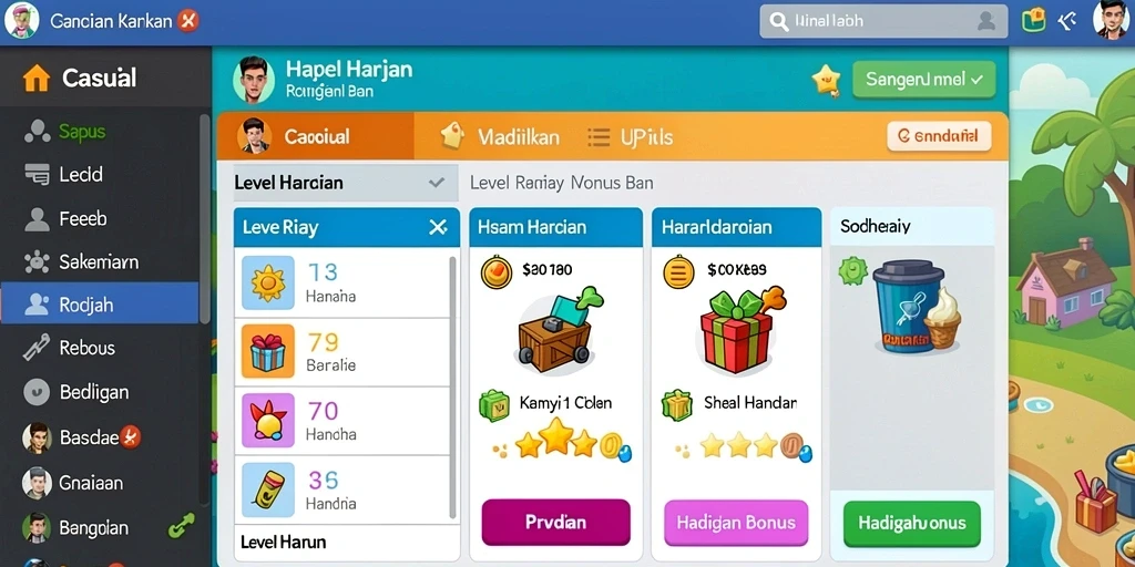 Momen pertarungan epik melawan musuh.