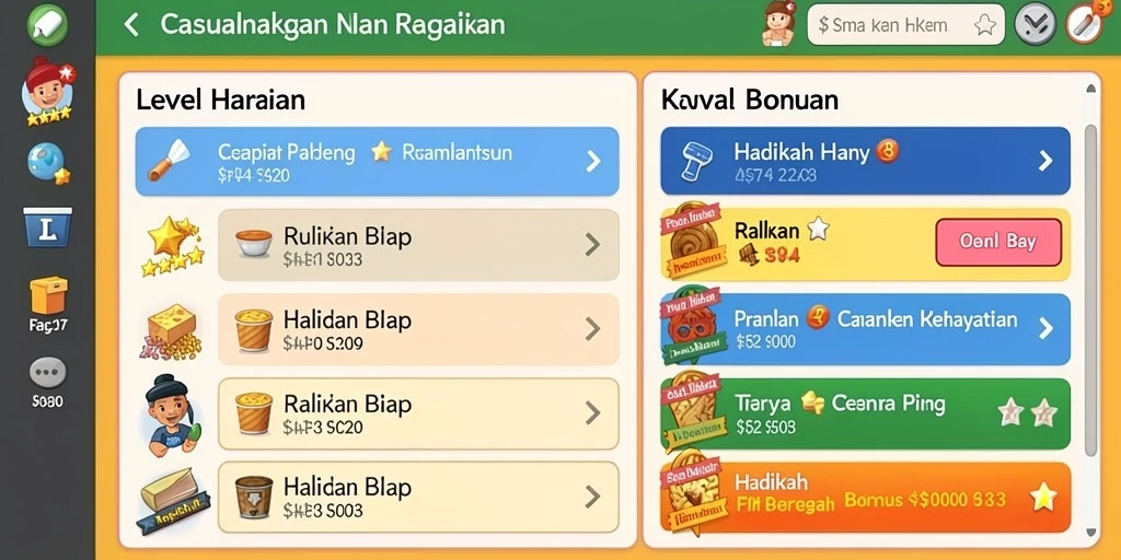 Antarmuka pengguna yang intuitif dan mudah dipahami.
