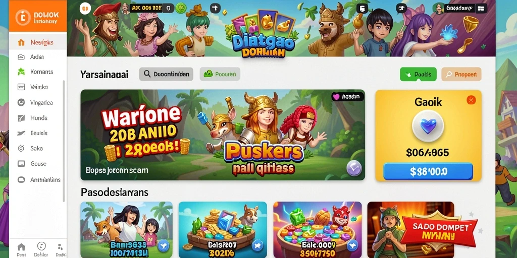Screenshot aplikasi PUNCAKTOTO: Fitur multiplayer yang mengasyikkan.