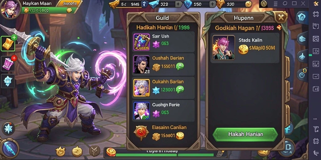 Momen seru dalam multiplayer dengan teman-teman.