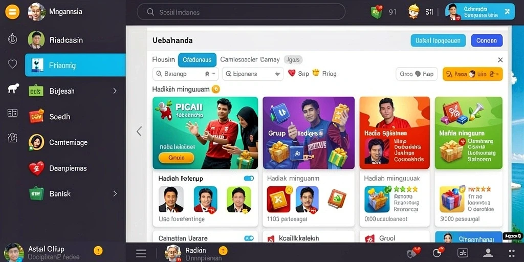 Mode multiplayer yang menambah keseruan permainan.