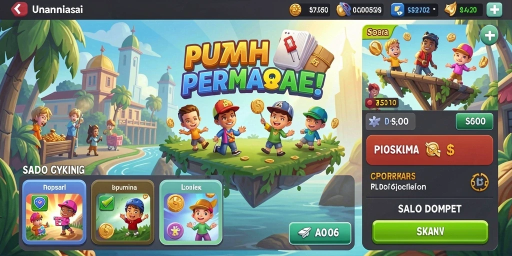 Tangkapan layar dari mode multiplayer yang kompetitif.